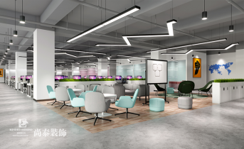 科技風辦公室裝修 5 大細節(jié) —— 未來感與實用性兼具